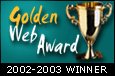 Golden Web Award 
Winner